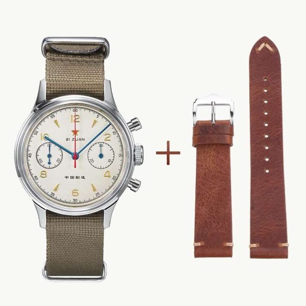 Seagull 1963 Brown Leather strap